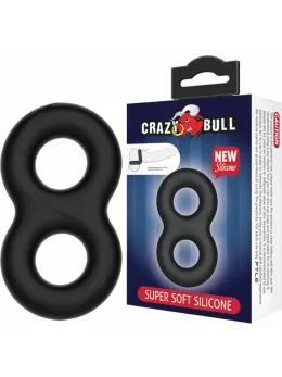Crazy Bull Double Medical Silicone Support Ring - Extra Flexible 8.5 cm