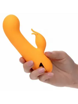 CalExotics Montecito Muse Dual Action Vibrator Orange USB Rechargeable
