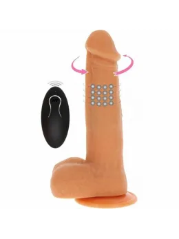 Get Real Rotating Beads Intimate Machine Skin Tone, Suction Base, 22cm