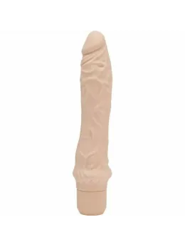 GET REAL Classic Large Silicone Vibrator 24.9 cm - 7 Modes, Waterproof, Natural Color