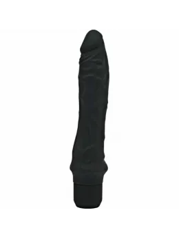 GET REAL Classic Large Black Silicone Vibrating Model 24.9 cm
