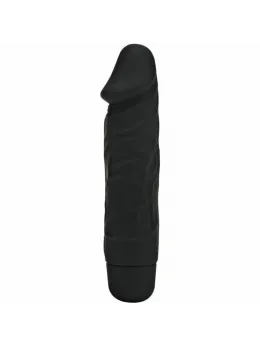 Get Real Mini Classic Vibrator Black - Compact Multi-Speed Silicone Model