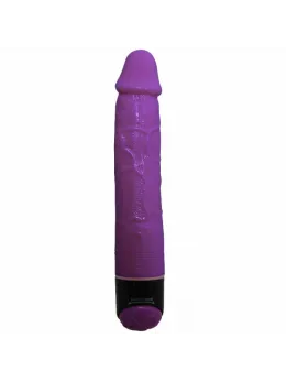 Baile Colorful Lilac Vibrator 23.3cm Adjustable Multi-Speed TPR