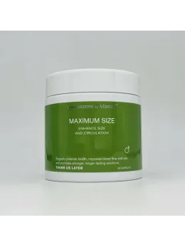 Viamax Maximizers Maximum Size 60 Capsules - Daily Vitality Support