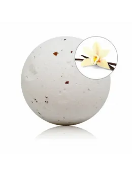 Taloka Vanilla Bath Bomb with Rose Petals 140g - Sweet Aroma Sphere