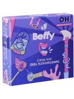Beffy Ultra-Thin Intimate Barrier Latex Sheets 2-Pack
