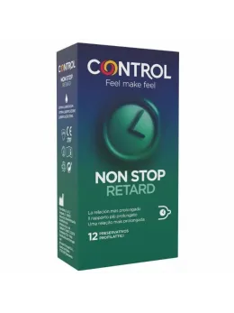 Control Non Stop Retard 12-Pack Latex Delay System Condoms 54mm