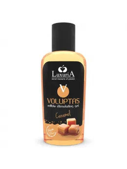 Intimateline Luxuria Voluptas Edible Warming Massage Gel Caramel 100ml