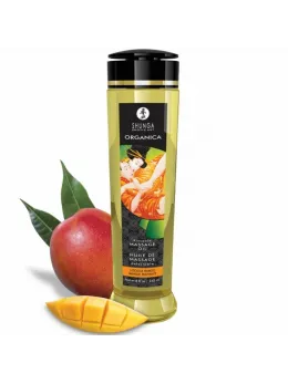 SHUNGA Organic Massage Oil Mango 240ml - Natural Nourishing Formula