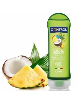 Control 2-in-1 Exotic Massage & Pleasure Gel 200ml, Paraben-Free