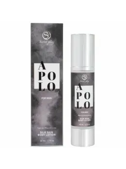 Secret Play Apolo Silk Skin Lotion for Men 50ml - Woody Scent, Hydrating