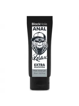 Black Hole Anal Relax Water-Based Gel 70 ml - Gentle Dilating Formula