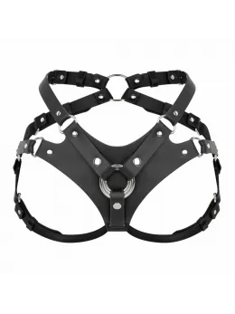 No-Parts Blake Strap-on Harness Black - Adjustable Unisex System