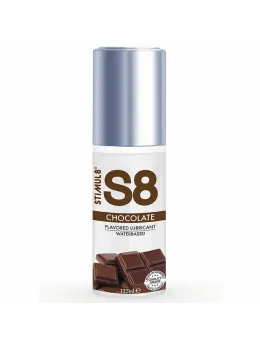 S8 Chocolate Flavored Water-Based Lubricant 125ml - Paraben-Free Formula