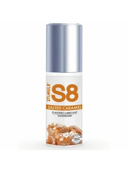 S8 Water-Based Lubricant Salted Caramel 125ml - Paraben-Free Formula