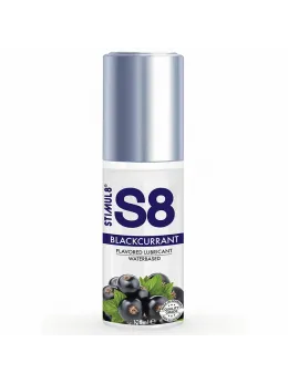 S8 Blueberry Water-Based Lubricant 125ml - Paraben-Free, Edible Formula