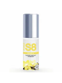 S8 Vanilla Water-Based Lubricant 50ml - Gentle Formula, Edible Aroma