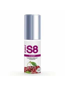 S8 Cherry Water-Based Lubricant 50ml - Paraben-Free Intimate Gel