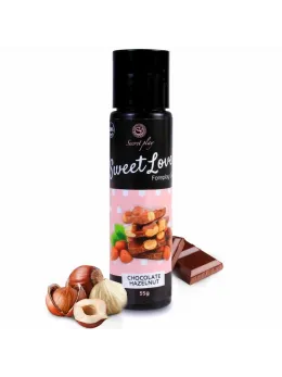 SecretPlay Sweet Love Edible Gel Chocolate & Hazelnut 60ml Airless