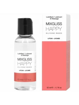 Mixgliss Happy Silicone Intimate Gel Litchi Aroma 50ml - Long-Lasting Formula