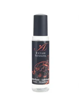 Extase Sensual Strawberry Water-Based Lubricant 35ml Travel Size