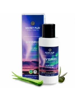 Secret Play Hybrid Organic Lubricant 100ml - Aloe Vera & Olive Extract