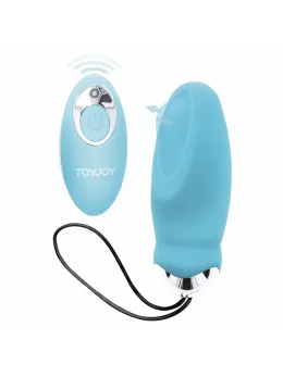 ToyJoy Happiness I’m So Eggcited Blue Remote-Controlled Intimate Egg