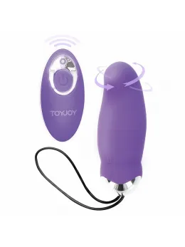 ToyJoy Happiness Eggsplode Remote-Controlled Silicone Vibrating Egg Pink