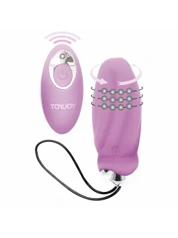 ToyJoy You Crack Me Up Remote Control Intimate Egg, 8 Modes, Purple