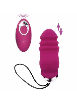 ToyJoy Sunny Side Up & Down Vibrating Egg Remote Control Fuchsia 8 Modes