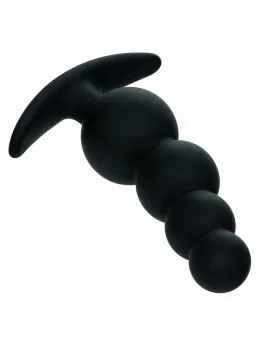 CalExotics Boundless Beaded Plug Flexible Silicone 9cm Black