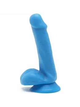 Get Real Happy Dicks Blue 12 cm Anatomical Model with Suction Base