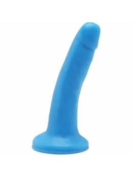 Get Real Happy Dicks Blue 12 cm Anatomical Model with Suction Base