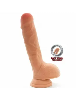 Get Real Dual Density Intimate Machine 25.5 cm Skin Tone, Suction Base