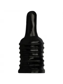 OHMAMA Fetish Silicone Textured Stimulation Thimble 6cm Black