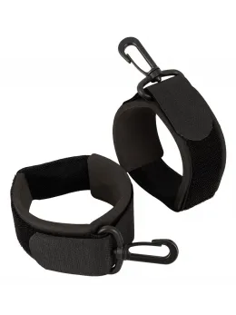 Magic Shiver ADV24 Adjustable Soft Black Restraint Cuffs 12.5cm
