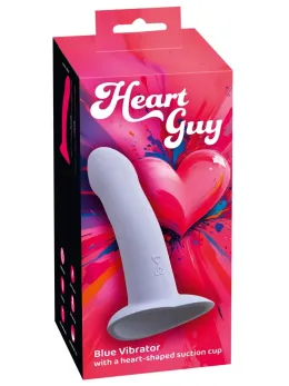You2Toys Heart Guy Blue Intimate Machine with Suction Base, 17cm