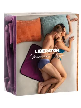 Liberator Fascinator Throw Mini Purple - Compact Waterproof Blanket 91x66cm