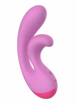 Untamed Rabbit Vibrator Dual Motor Waterproof Pink 10 Modes