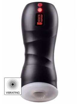 Fusion X Twin Turbo вибриращ мастурбатор, черен, USB-C