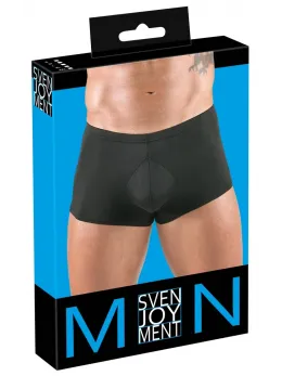 Svenjoyment XL Tight Microfiber Pants with Padded Anatomical Front Black