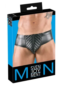 Svenjoyment Briefs Open Back Matte Black 2XL Comfortable Fit