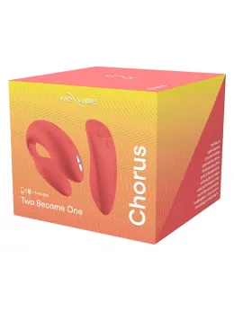 We-Vibe Chorus Crave Coral - App-Controlled Couples Device, Waterproof