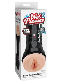 PDX Extreme WetP Luscious Lips XXL Intimate Machine, Fanta-Flesh, 26cm