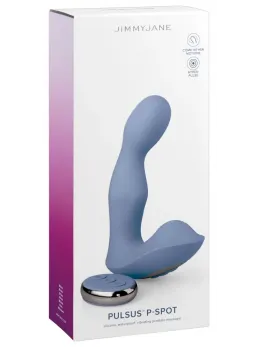 Jimmyjane Pulsus P-Spot Dual Action Silicone Intimate Massager Black