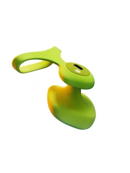 Dame Fin 2.0 Citrus - Compact Intimate Finger Device, Waterproof, USB-C