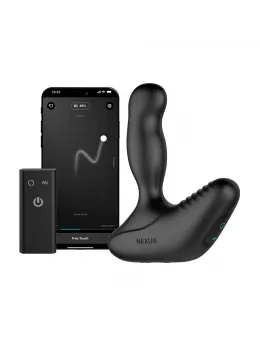 Nexus Revo Stealth App Enabled Black - Rotating Prostate Model, 95mm