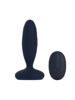 Svakom Jordan Navy Blue - Dual-Action App-Controlled Anal Device