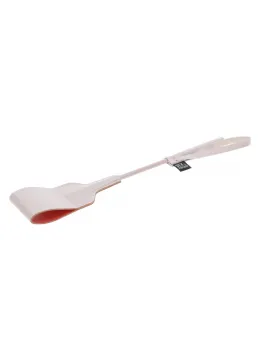 Sportsheets S&M Riding Crop Peach & Cream 12'' Faux Leather, Flexible Shaft