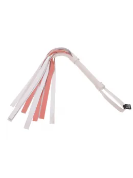 Sportsheets S&M Peaches n CreaMe Stripe Flogger Cream-Orange 32in